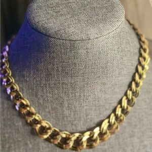 Vintage Monet Double Link Necklace